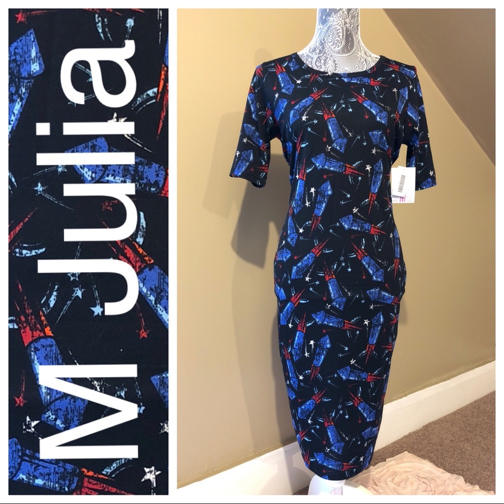Lularoe Julia M with Rockets!